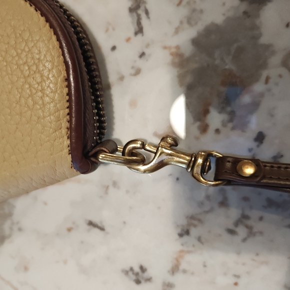 Dooney & Bourke Brown Leather Men's Bag - Picture 6 of 6